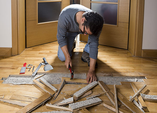 Hardwood floor Repair and Replacement